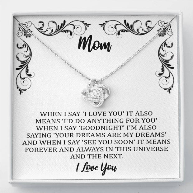 This Universe and the Next Mom Necklace