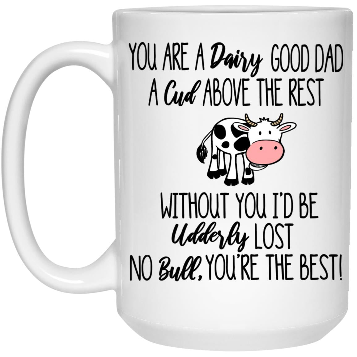 Dairy Good Dad Cow Mug