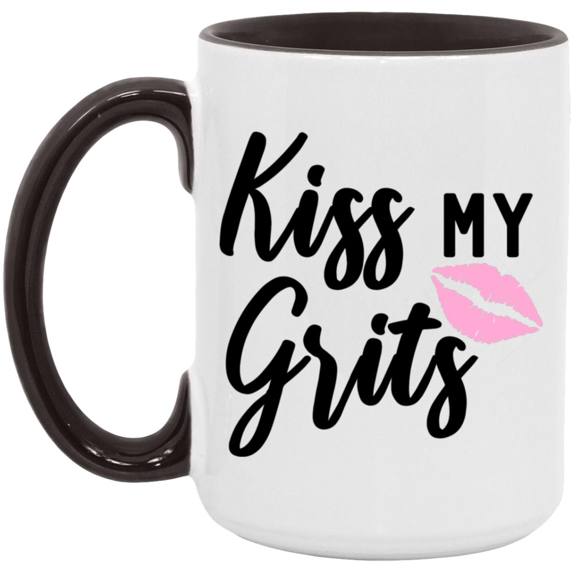 Kiss My Grits Mug
