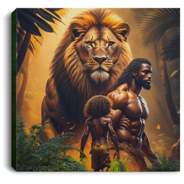 3 Kings African Canvas Wall Art