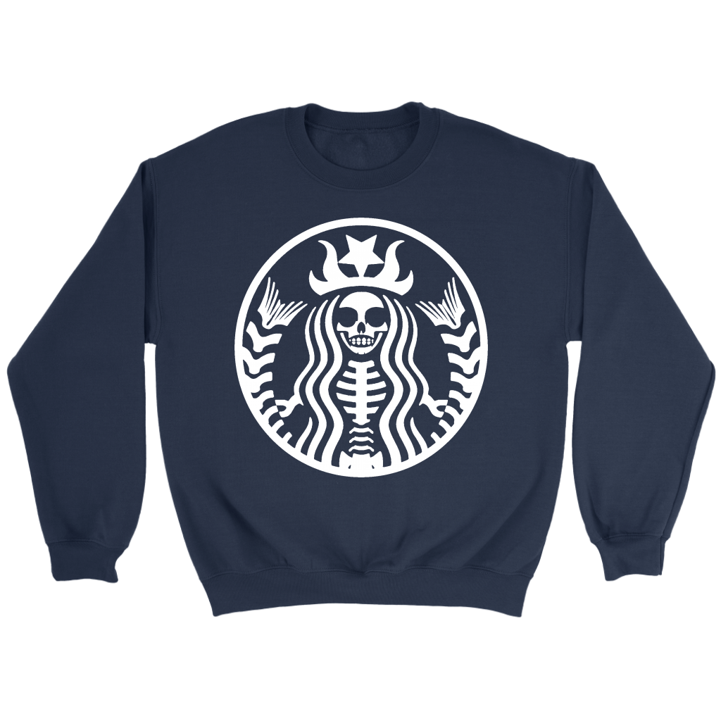 Starbucks Skeleton Sweatshirt