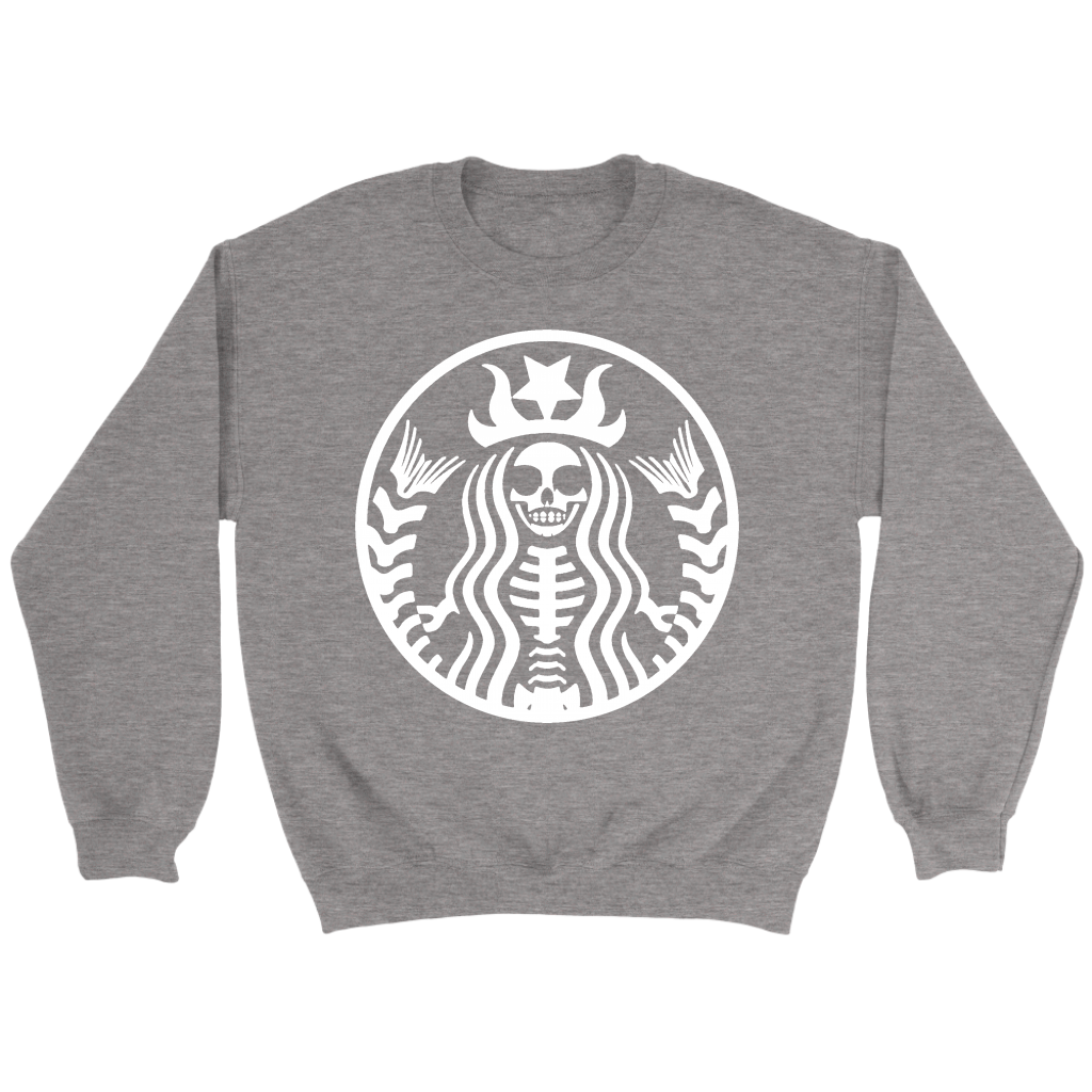 Starbucks Skeleton Sweatshirt