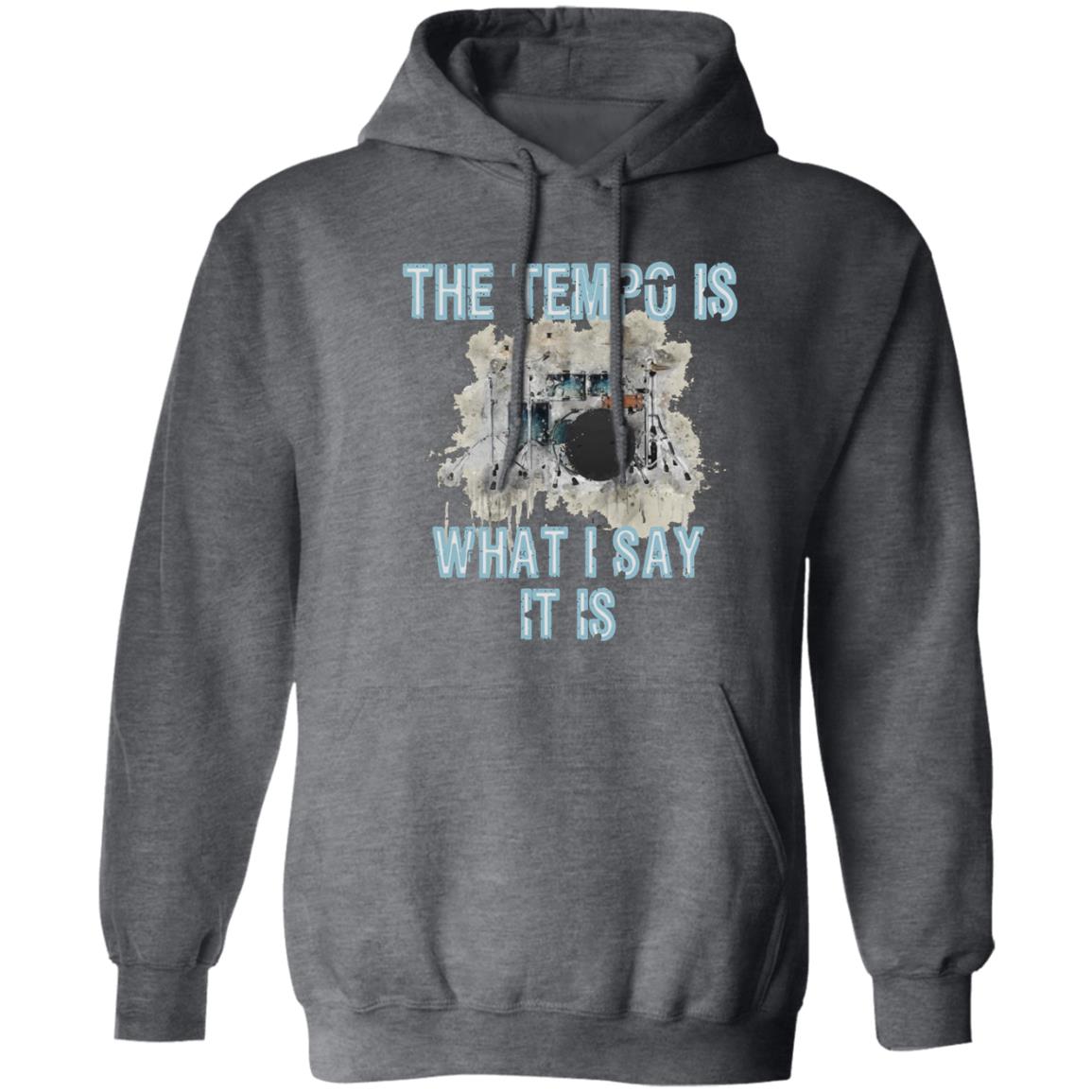 Drummer Hoodie - The Tempo Is What I Say It Is