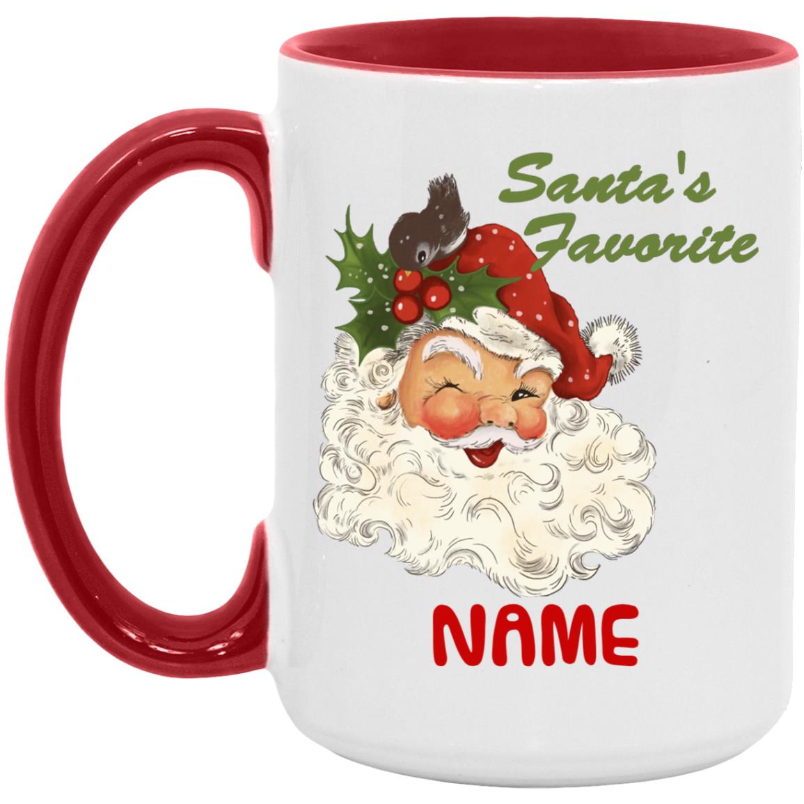 Santa's Favorite Custom Mug