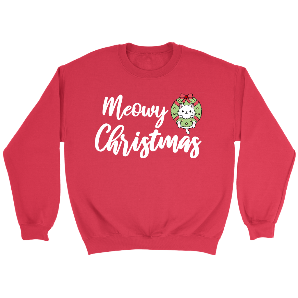 Meow-y Christmas Sweatshirt