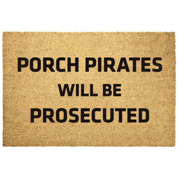 Porch Pirates Doormat