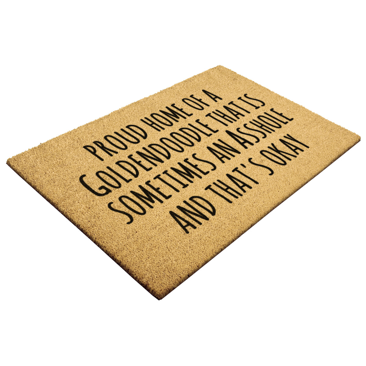 Proud Home Goldendoodle Doormat