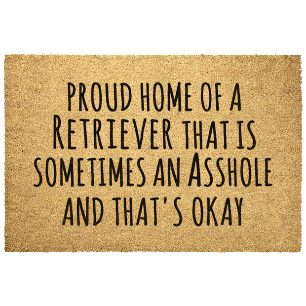 Proud Home Retriever Doormat