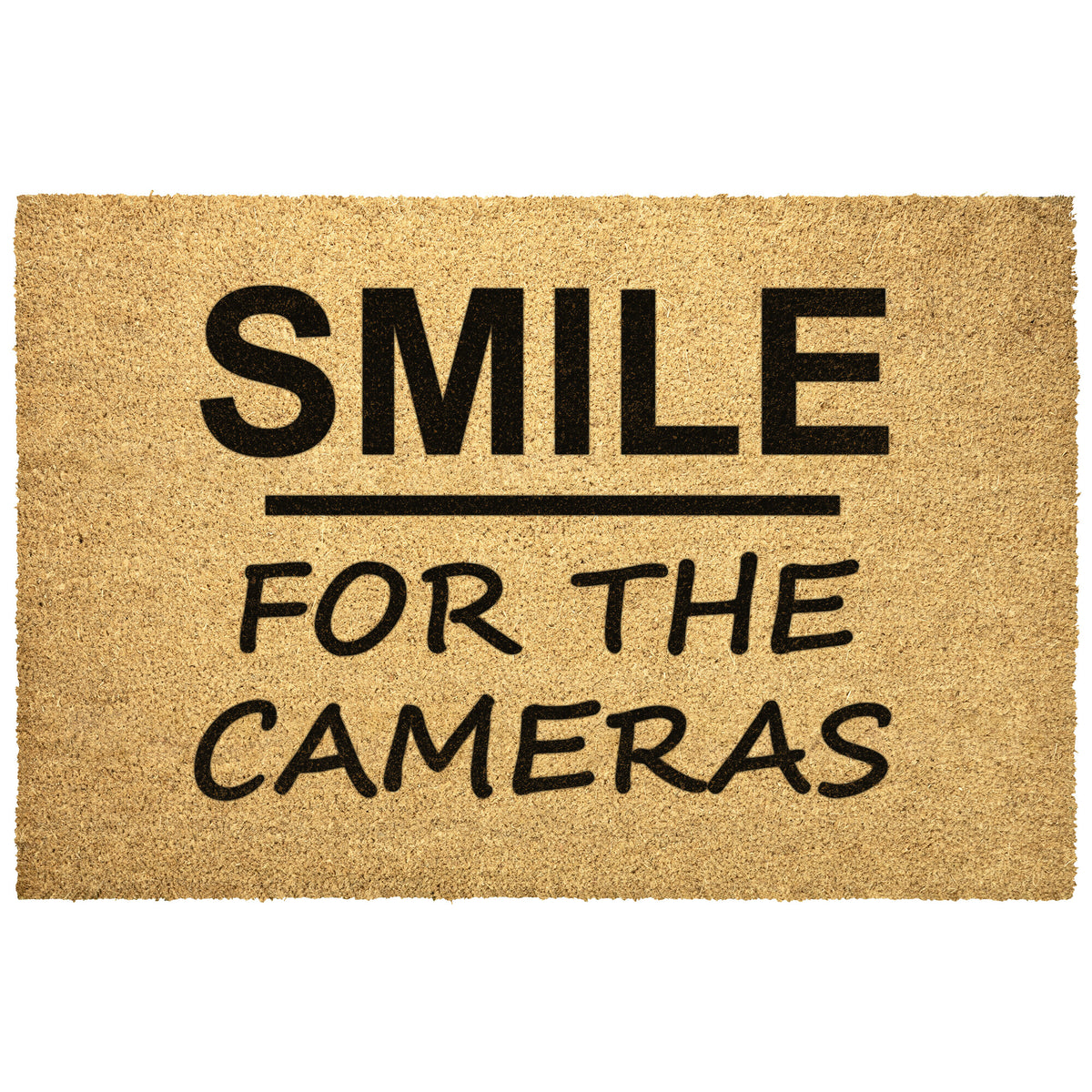 Smile For The Cameras Mat