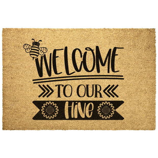 Welcome to Our Hive Doormat