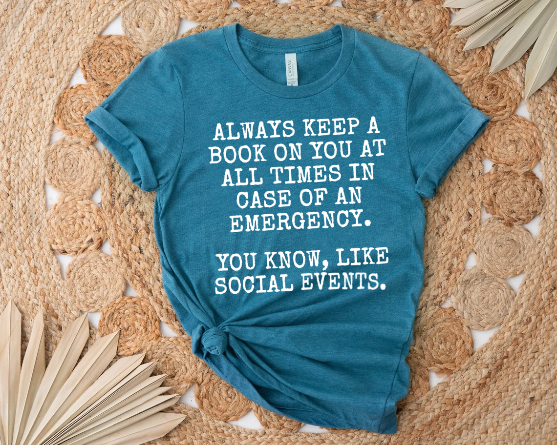 Always Keep A Book On You T-Shirt