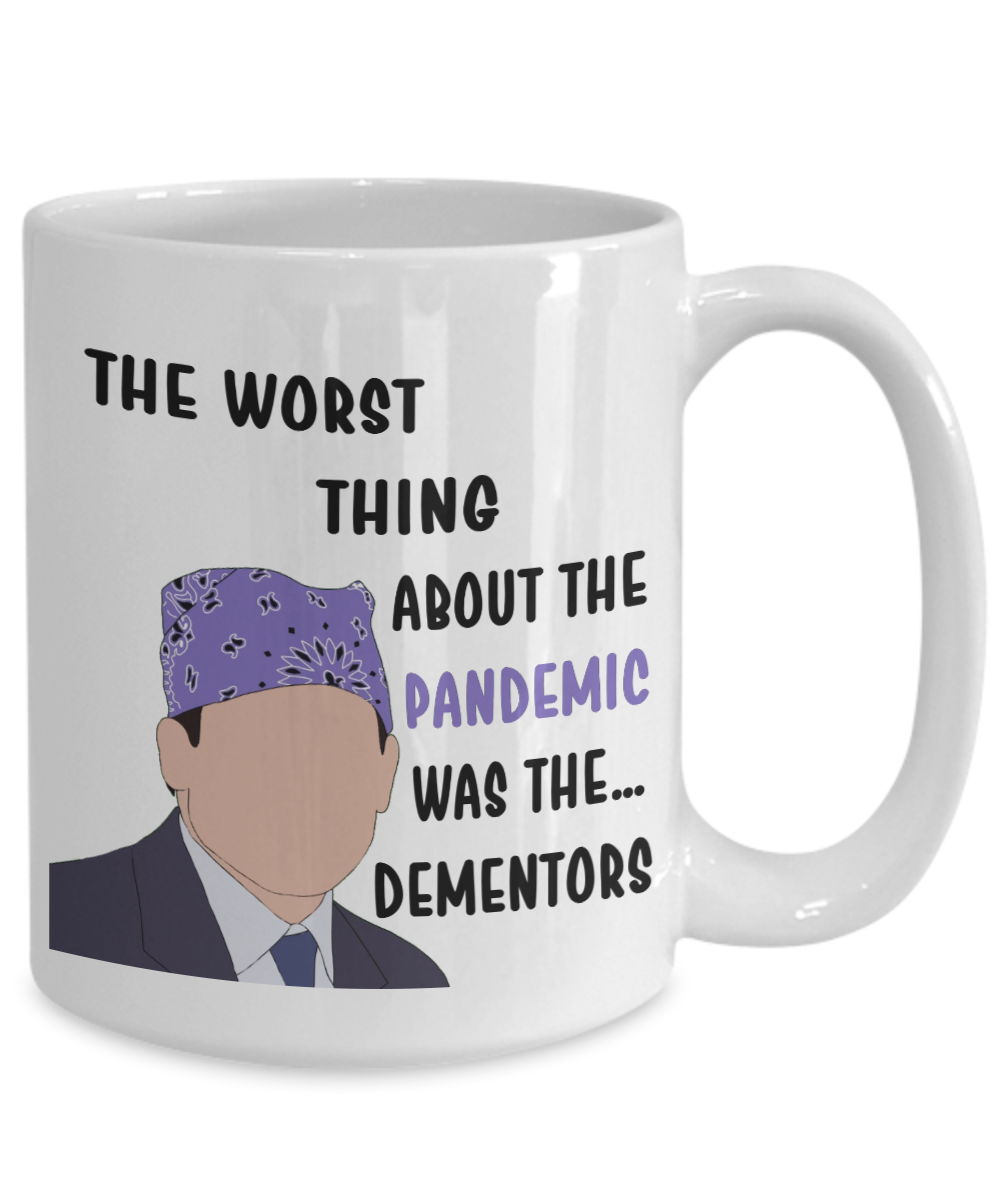 Michael Scott Pandemic Prison Dementors Mug