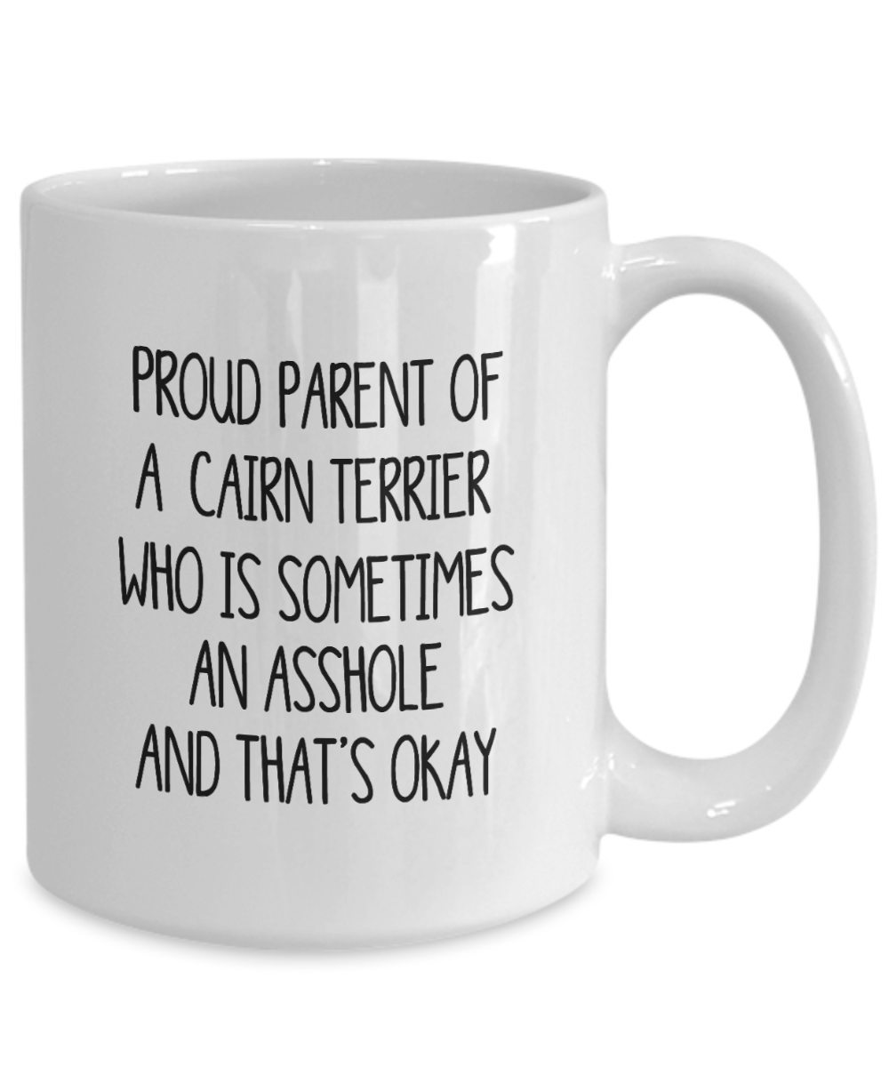 Proud Parent of a Cairn Terrier Gift Mug
