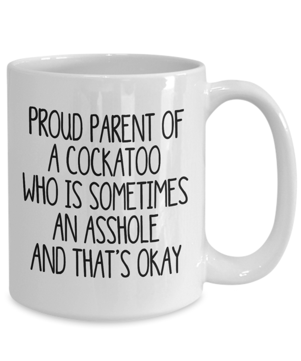 Proud Parent of a Cockatoo Gift Mug