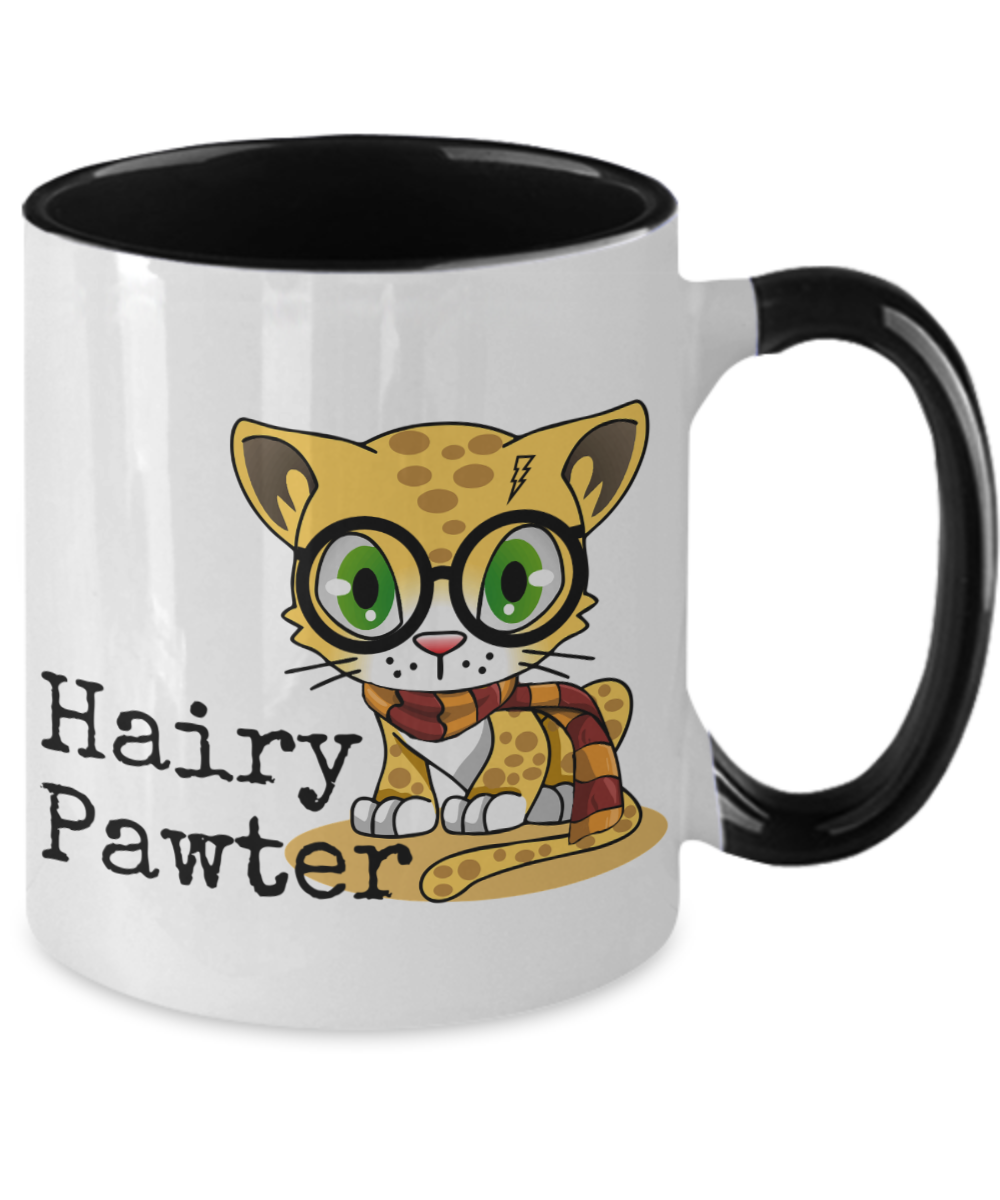 Hairy Pawter Cat Mug