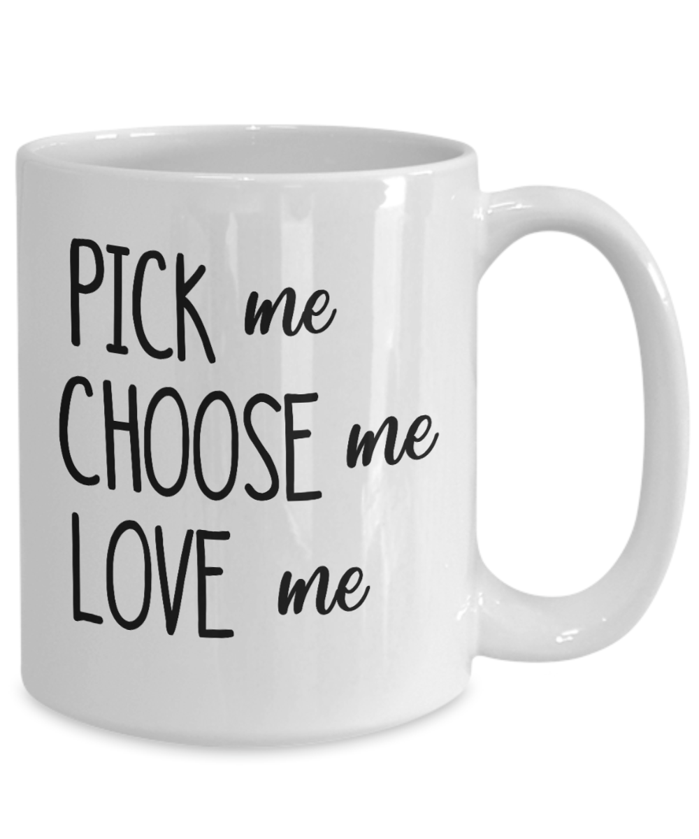 Meredith Quote Mug Pick Me Choose Me Love Me  McDreamy Gift Idea