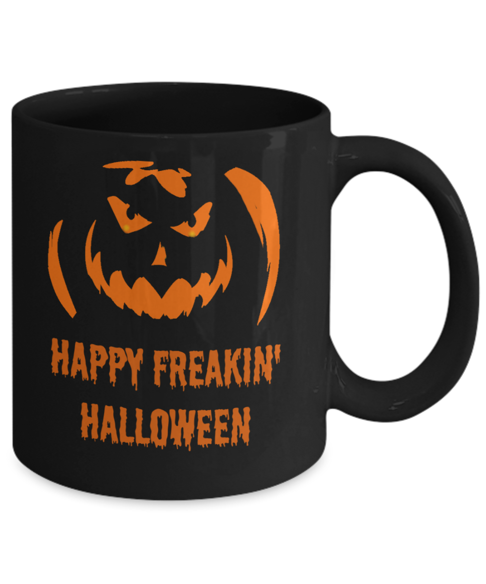 Halloween Mug HAPPY FREAKIN' HALLOWEEN
