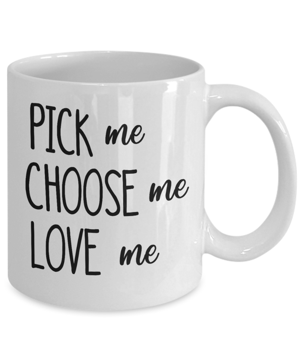 Meredith Quote Mug Pick Me Choose Me Love Me  McDreamy Gift Idea