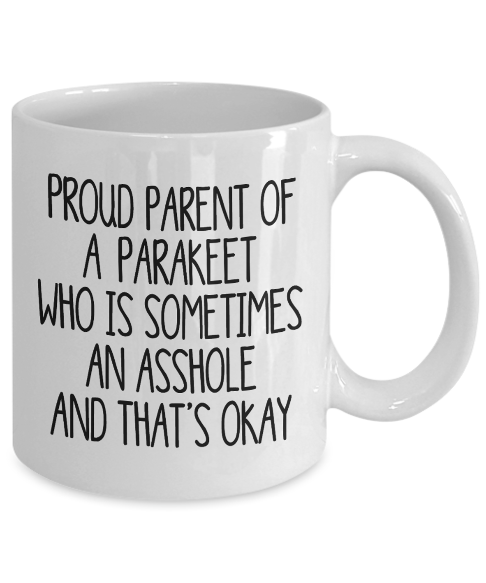 Proud Parent of a Parakeet Gift Mug