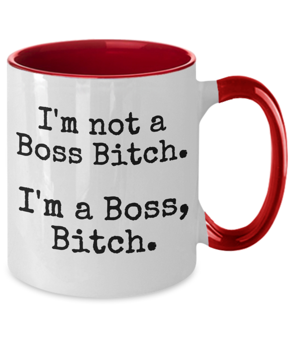 Funny Coffee Mug Boss Bitch