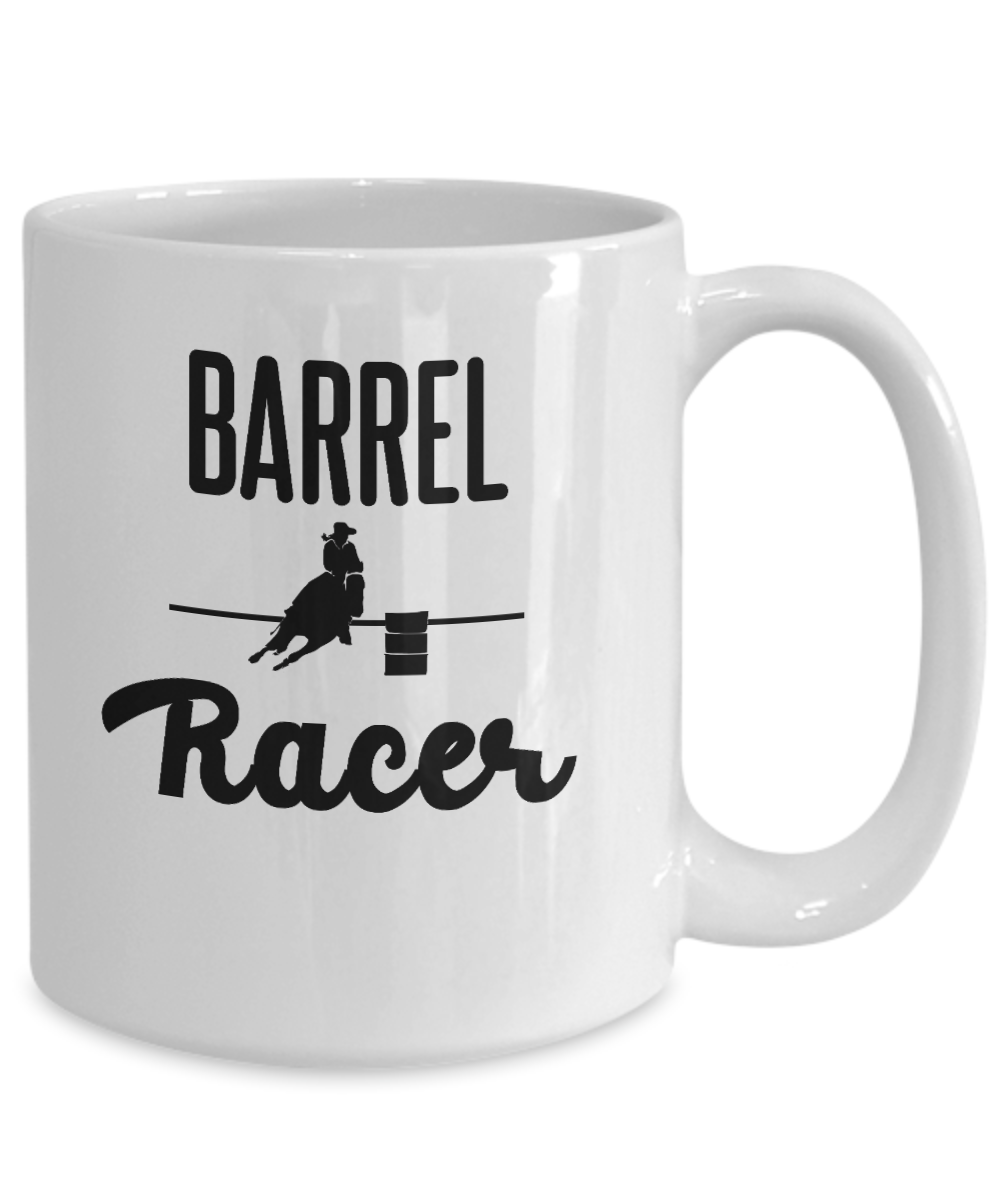 Horse Barrel Racer Gift Mug