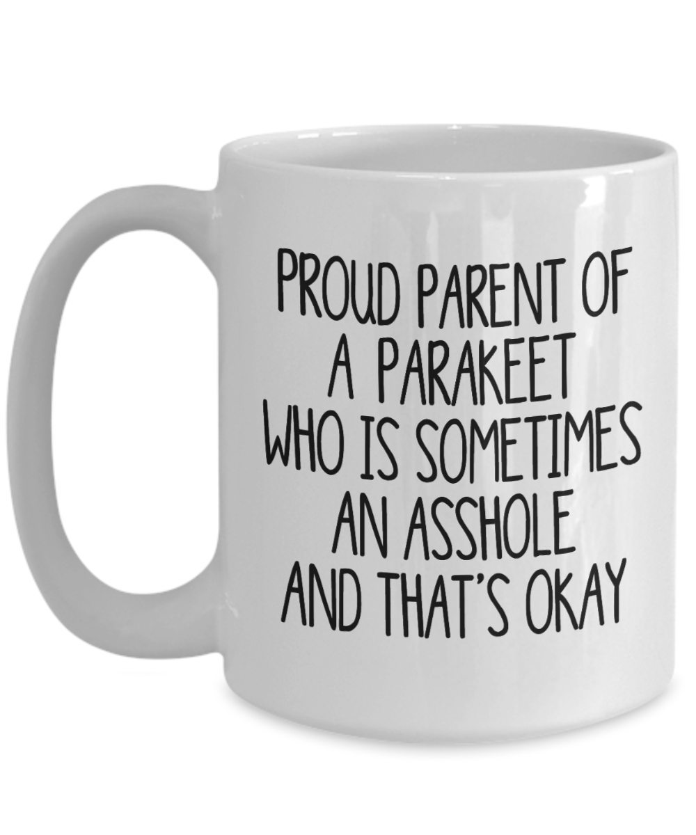 Proud Parent of a Parakeet Gift Mug