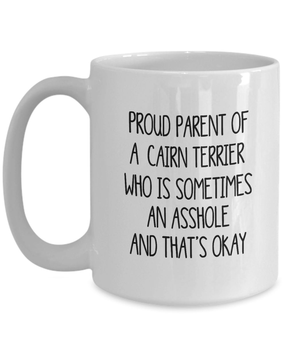 Proud Parent of a Cairn Terrier Gift Mug