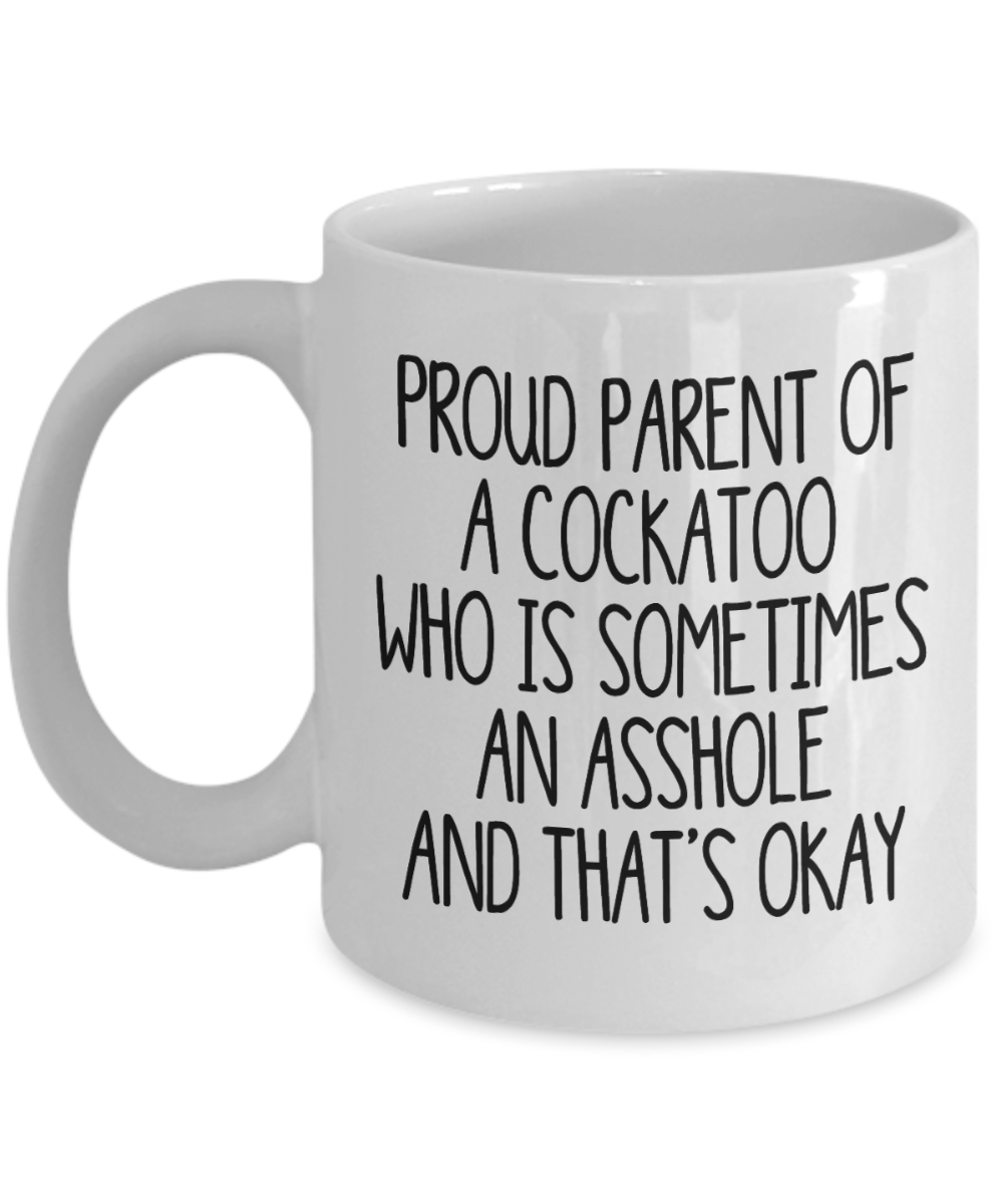 Proud Parent of a Cockatoo Gift Mug