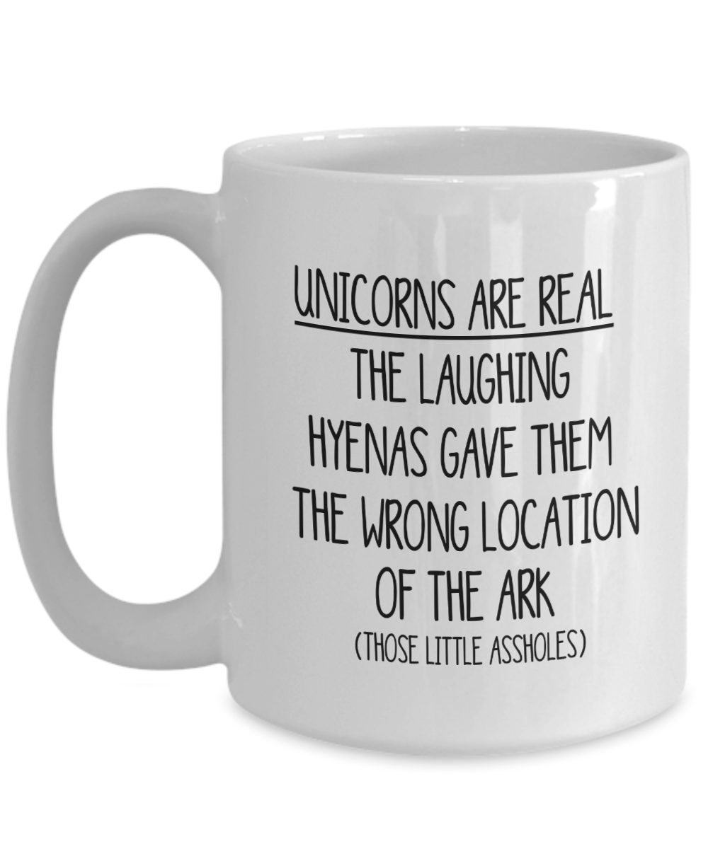 Unique Funny Novelty Mug Unicorns Are Real