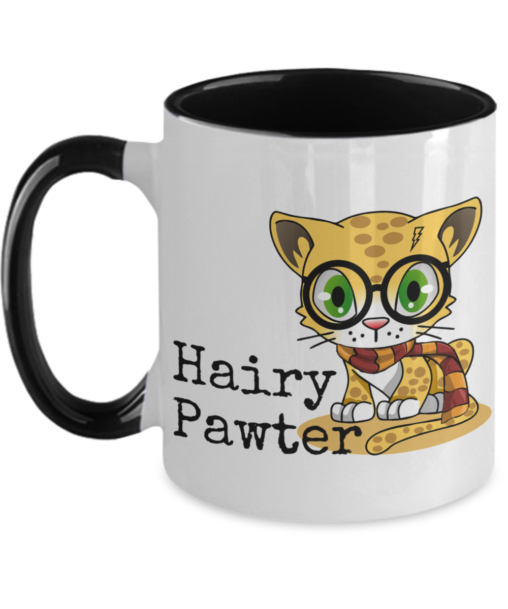 Hairy Pawter Cat Mug