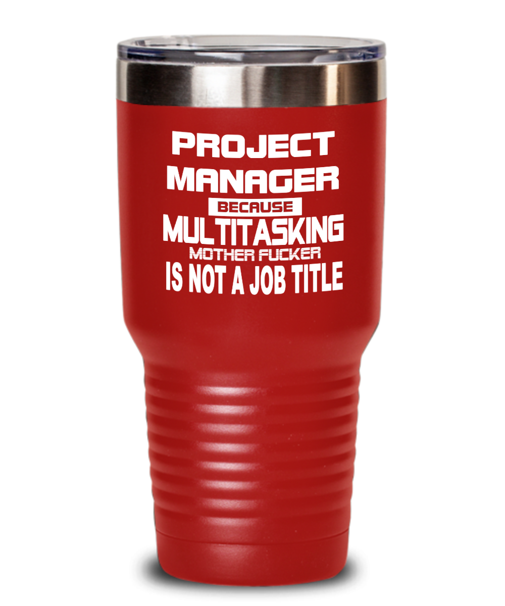 Project Manager Job Title Tumbler