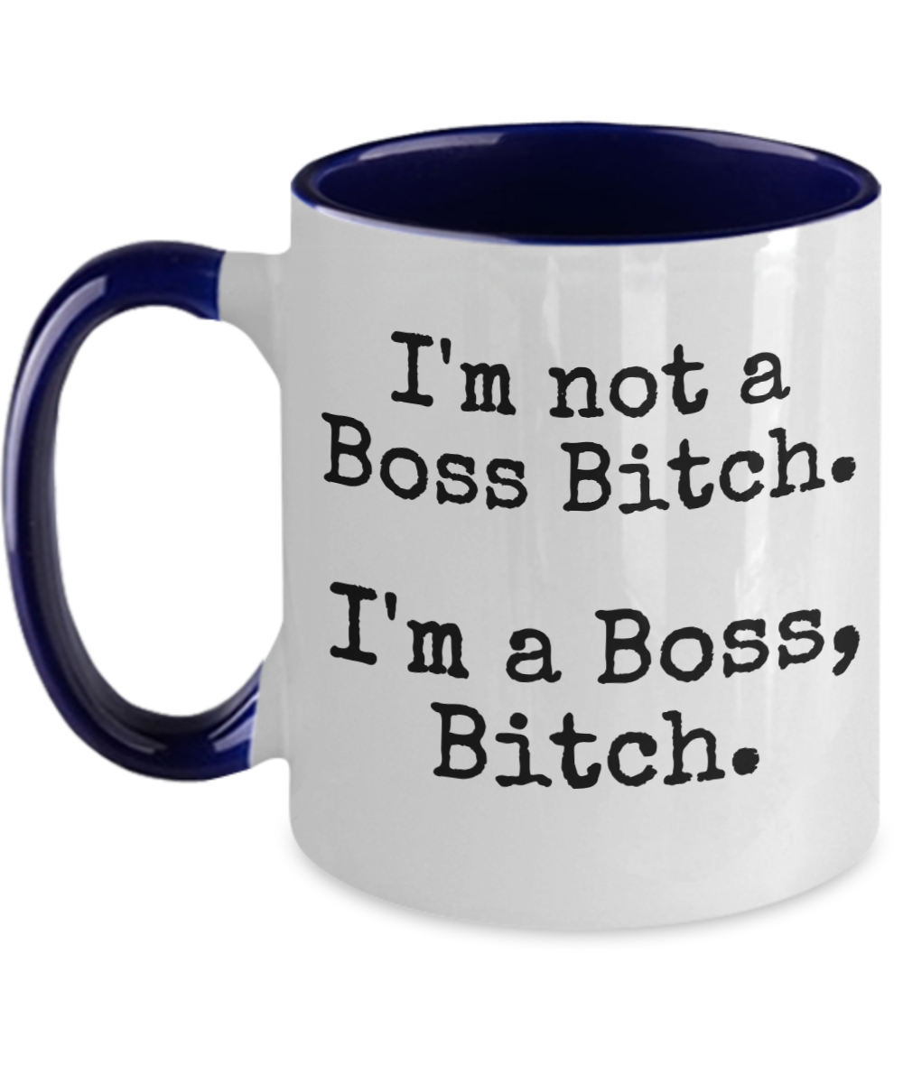 Funny Coffee Mug Boss Bitch