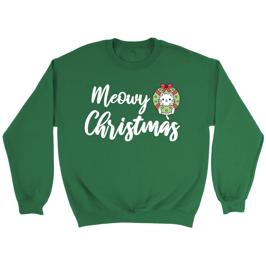 Meow-y Christmas Sweatshirt
