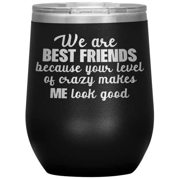 BEST FRIEND Gift Wine Tumbler