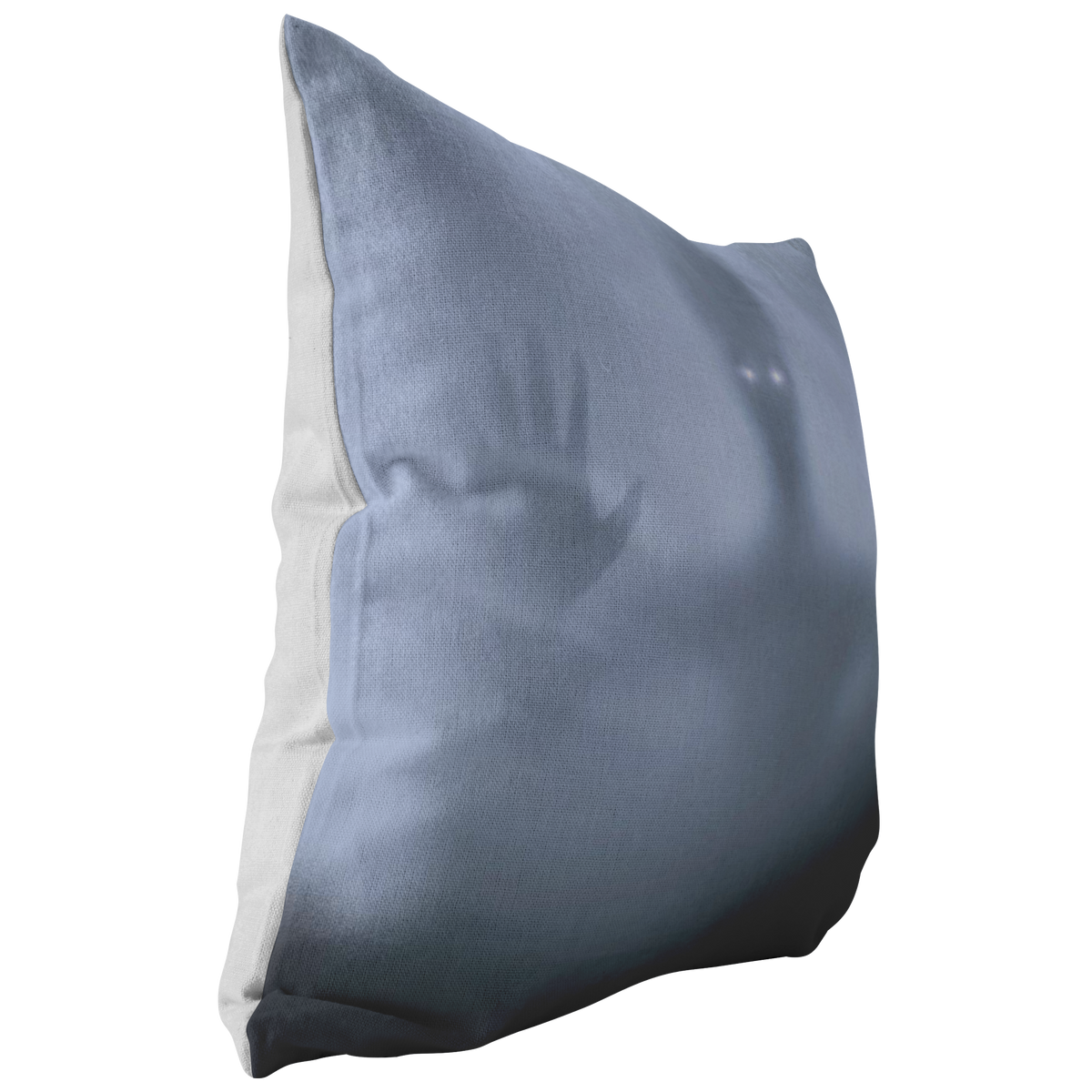 Spooky Alien Throw Pillow Creepy Home Decor Stuffed & Sewn or Zip Cover