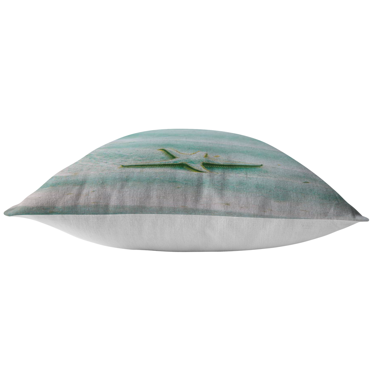 Ocean Themed Decor Sea Foam Green Accent Pillow